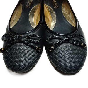 SPERRY TOP SIDER MAYA Slip on Black Ballet Flats